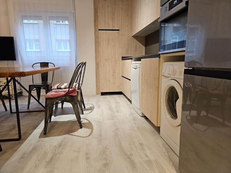 1A108 Amplio Y Moderno Apartamento Gijon Luaran gambar